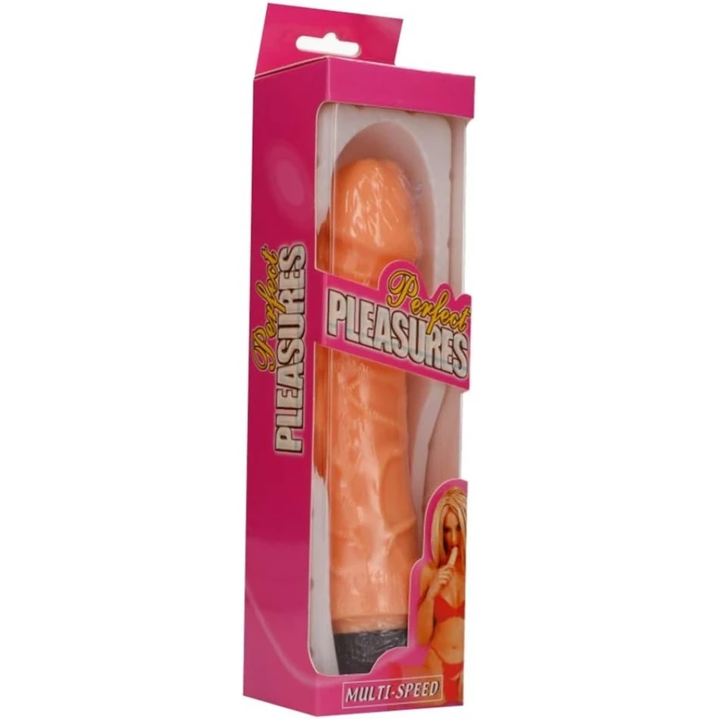 P-Shape Vibrator sa Natural izgledom i Višefaznim Vibracijama 22cm