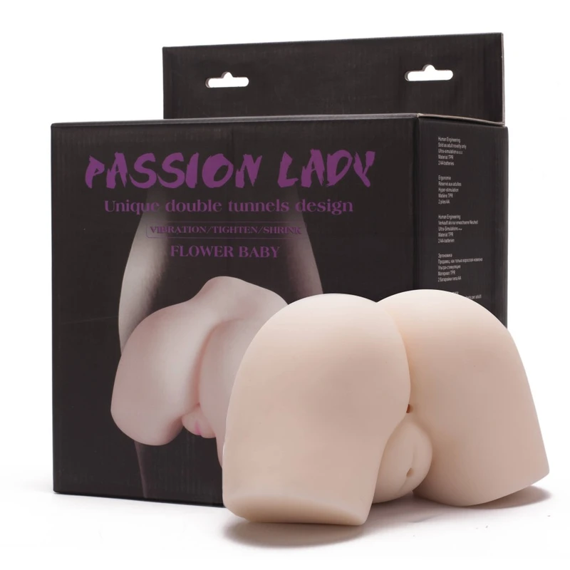 Passion Lady Vibrirajuća Replica Dupe i Vaginalna Igračka