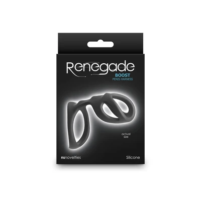 Penis harness Bolster crni od NS Toys - Sexy Shop