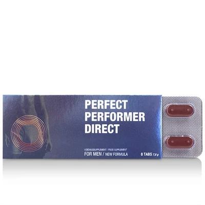Perfect Performer Direct - Stimulans erekcije za jaču mušku vitalnost - 8 tableta - Sexy Shop
