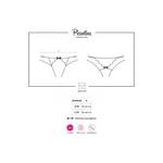 Picantina crni tanga gaćice bez pregrade L/XL