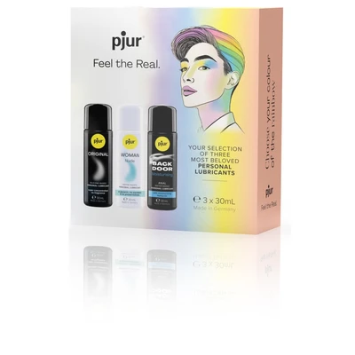 Pjur Pride Box - set lubrikanata za parove 90 ml - Sexy Shop