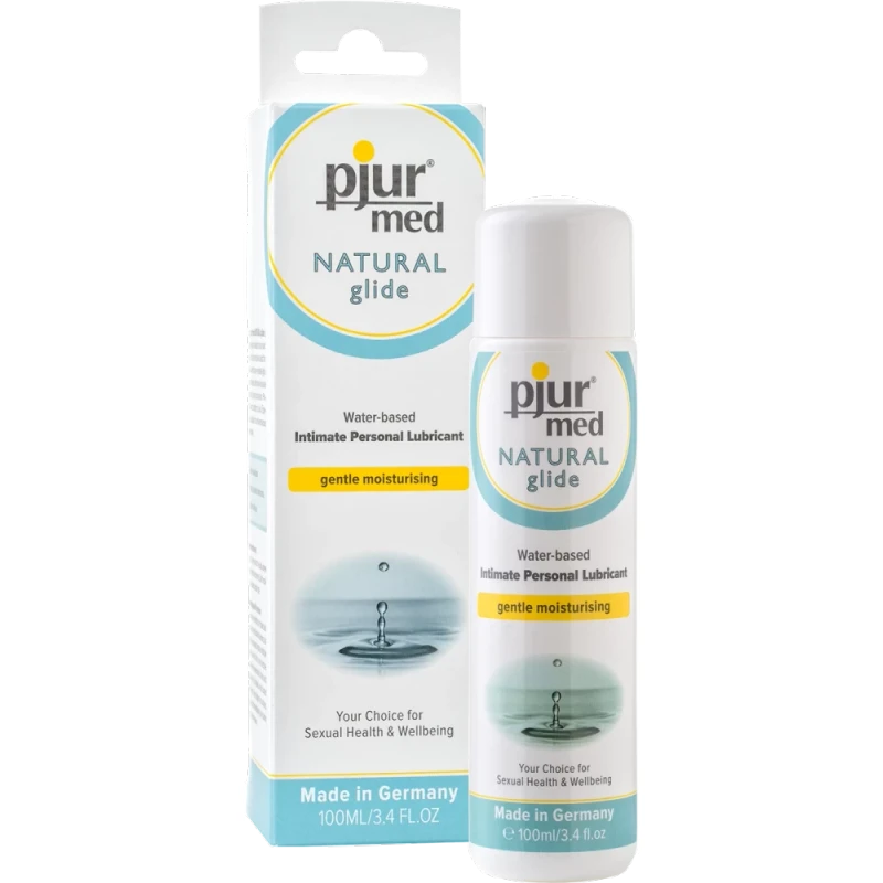pjur®med NATURAL glide - 100 ml biljni lubrikant za parove