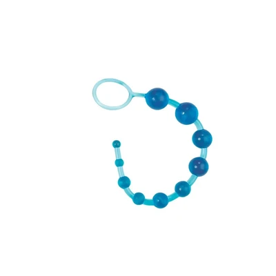 Plavi dilatator sa 10 kuglica 30cm vodootporan - Sexy Shop