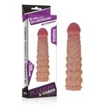 Pleasure X-Tender Penis Sleeve Real Feel Lovetoy 18cm 30% deblji
