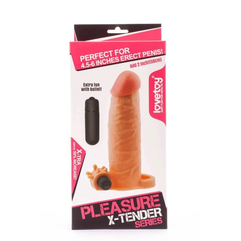 Pleasure X-Tender Vibrirajuća Presvlaka za Penis 7