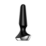 Plug-ilicious 2 crni – pametan analni čep sa vibrom i aplikacijom Satisfyer