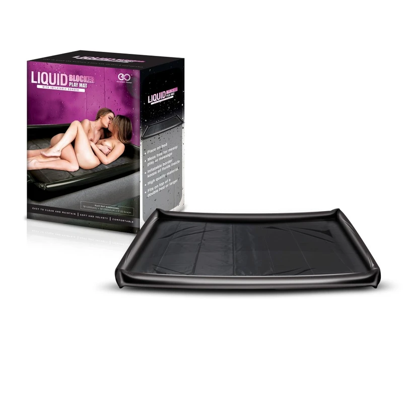 Podloga za igru Liquid Blocker 2m x 1m - Crna