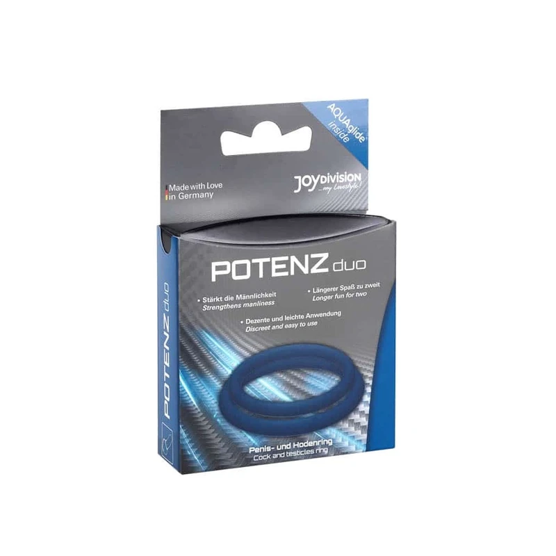 POTENZduo Blue Large - Vodootporna igračka za odrasle