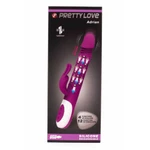 Pretty Love Adriana - Vodootporni Rabbit Vibrator sa Stimulansom Klitorisa, Ljubičasti