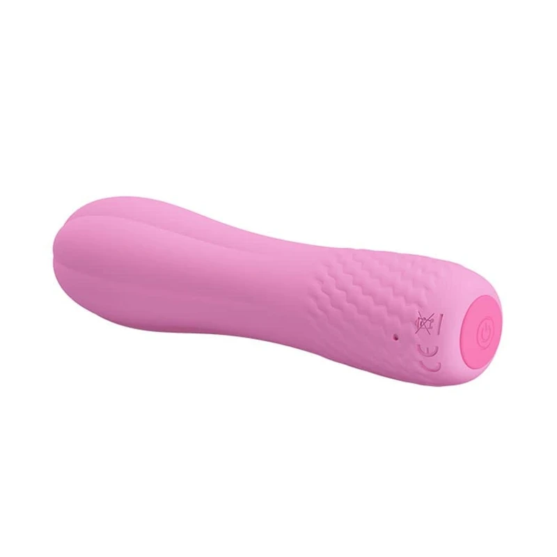 Pretty Love Alice - Vodootporni vibrator za G tačku, rozi, 12 funkcija vibracije