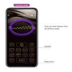 Pretty Love Baird II G-Spot vibrator sa aplikacijom, vodootporni, bordo