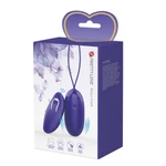 Pretty Love Berger - Plavi daljinski vibrator sa 12 vibracija