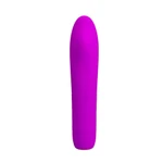 Pretty Love Burk - Ljubičasti vibrator sa klitoris stimulatorom i rotacijom