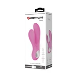 Pretty Love Canrol Roze - Vibrator za unutrašnju G-tačku i stimulaciju klitorisa, 7 vibracija, vodootporan