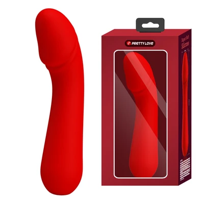 Pretty Love Cetus Crveni G-spot vibrator 15cm vodootporni - Sexy Shop