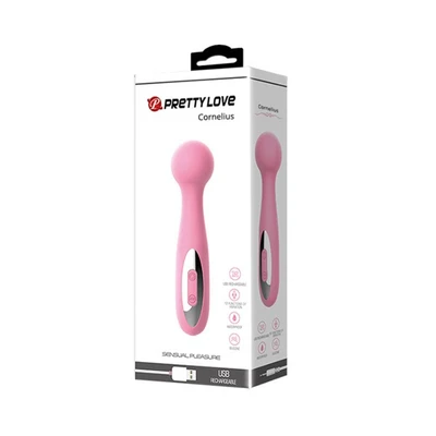 Pretty Love Cornelius - Roze vodootporni vibrator sa 12 funkcija masaže - Sexy Shop