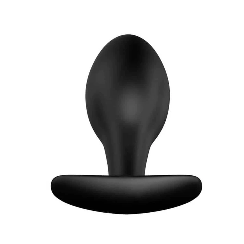 Pretty Love Crni Velvet Silikonski Butt Plug 8,5 cm