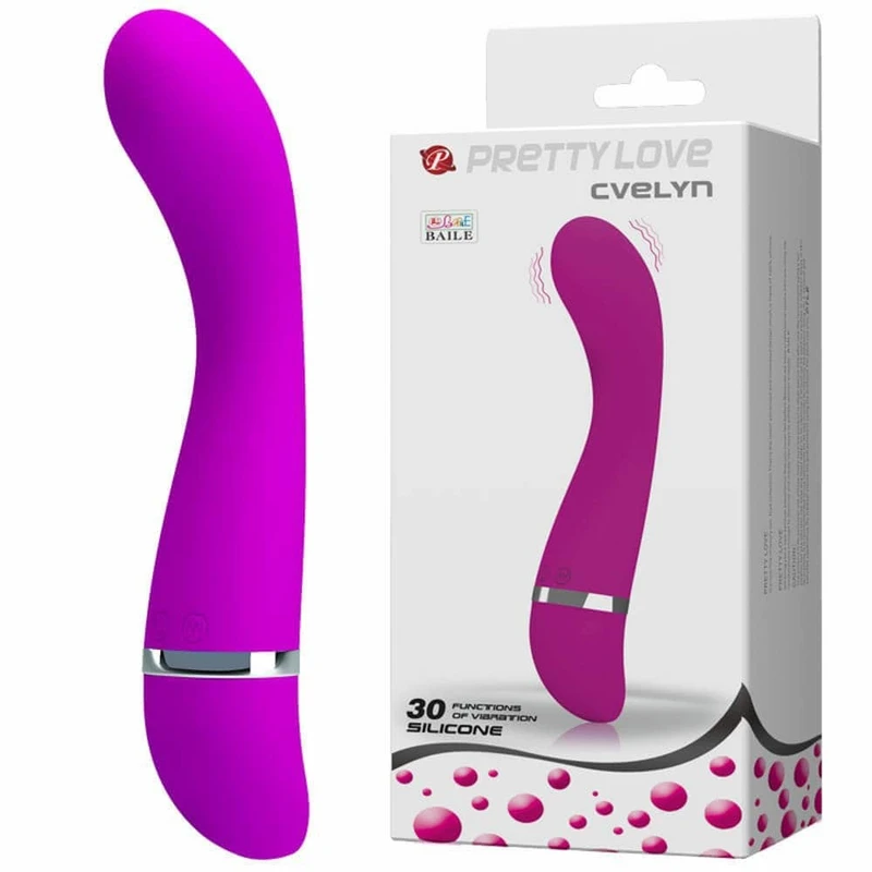Pretty Love Cvelyn G-spot vibrator 30 funkcija ljubičasti 19,8cm vodootporni