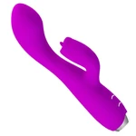 Pretty Love Doreen ljubičasti vibrator sa klitoralnim stimulansom