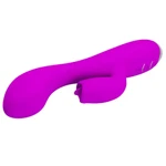 Pretty Love Doreen ljubičasti vibrator sa klitoralnim stimulansom