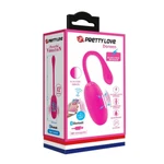 Pretty Love Doreen Pink - Recharžabilni vibrator sa aplikacijom, vodootporni, 19cm, roze