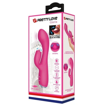 Pretty Love Doreen Vibrator sa stimulansom klitorisa - Roza - Sexy Shop