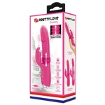 Pretty Love Dorothy Pink - Vibrator sa stimulansom klitorisa, vodootporni, 19,7 cm, rozi