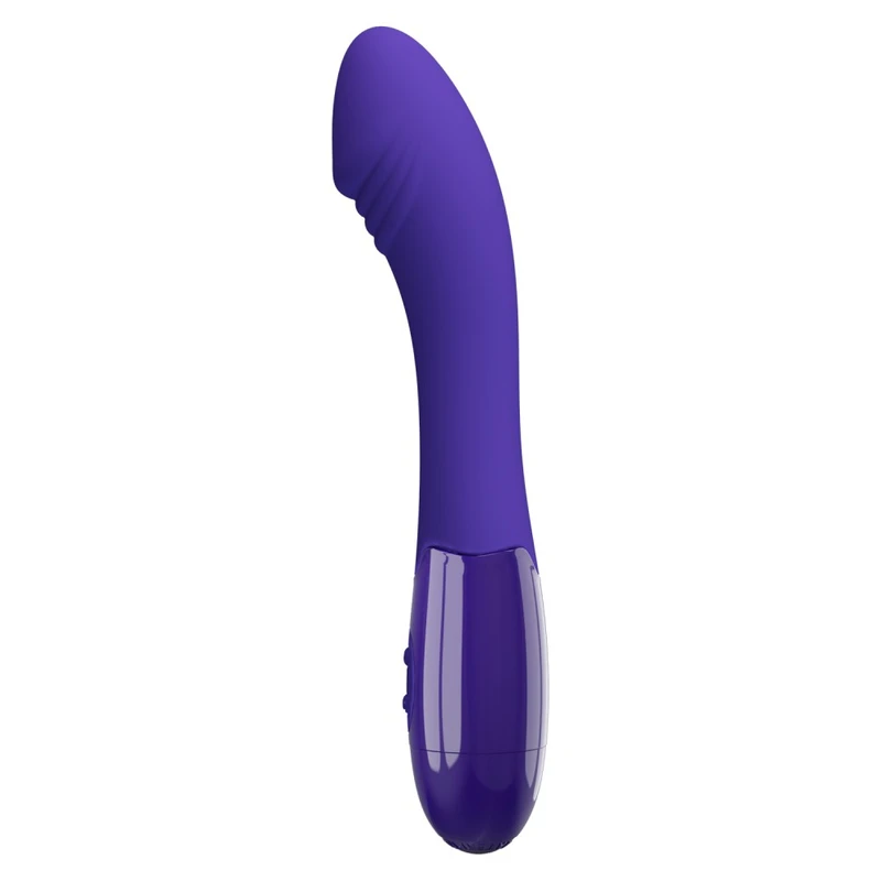 Pretty Love Elemental - Vibrator za G tačku sa 30 funkcija, vodootporni, plavi, 19,3 cm