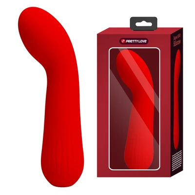 Pretty Love Faun Crveni G-spot vibrator 15cm vodootporni - Sexy Shop