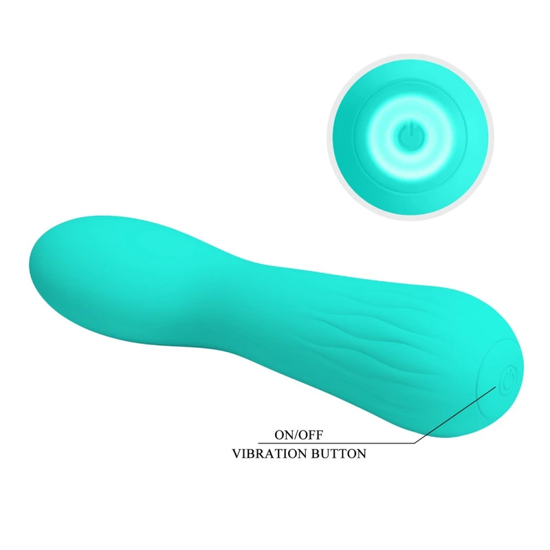 Pretty Love Faun Zeleni G-spot vibrator 15cm vodootporni
