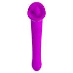 Pretty Love Faust vibrator sa ližnim i vibracionim funkcijama, ljubičasti