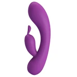Pretty Love Grace Ljubičasti Rabbit Vibrator sa Klitoralnom Stimulacijom