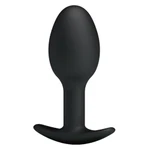 Pretty Love Heavy Balls Silikonski Analni Plug Crni