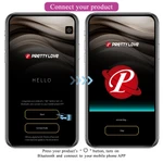 Pretty Love Hektor - Vibro-stimulator uz APP kontrolu, ljubičasti, vodootporni