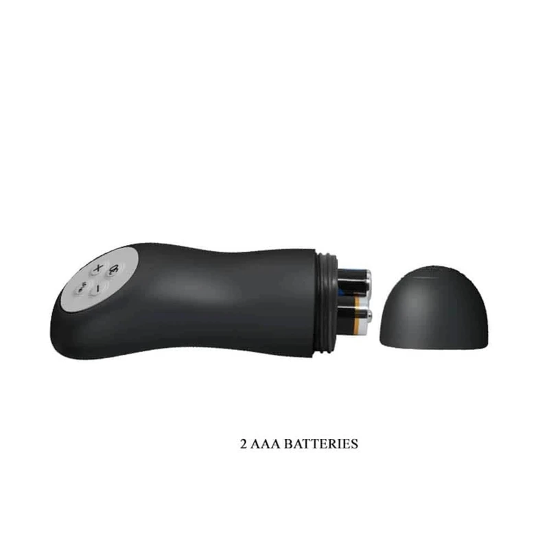 Pretty Love Indulgence Plus Duoblji vibrator za parove sa daljinskim upravljačem, 30 funkcija, crni
