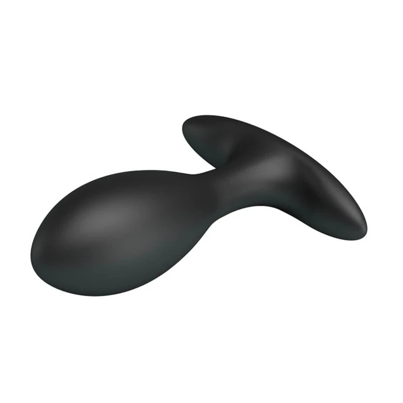 Pretty Love Inflatable Anal Plug - Crni vodootporni butt plug 9,1cm