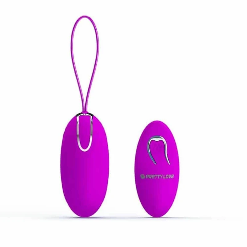 Pretty Love Jacqueline daljinski jaja vibrator sa 12 vibracija, ljubičasti, vodootporan