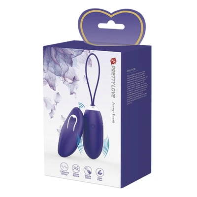 Pretty Love Jenny - Plavi jaja vibrator sa daljinskim upravljačem - Sexy Shop