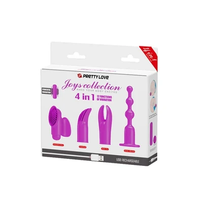 Pretty Love Joy Collection - Silikonski vibrator sa 12 funkcija vibracije, ljubičasti - Sexy Shop