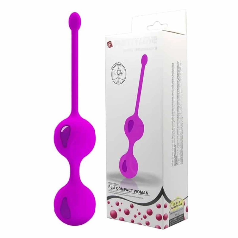 Pretty Love Kegel Loptice za Stezanje II - Ljubičaste, Vodootporne