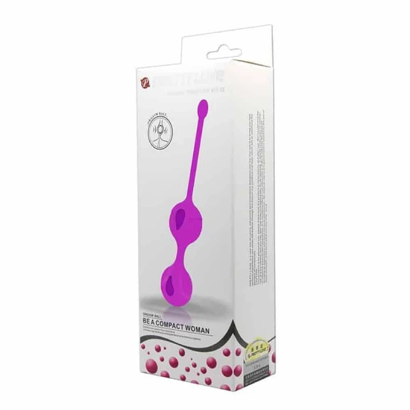 Pretty Love Kegel Loptice za Stezanje II - Ljubičaste, Vodootporne