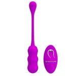 Pretty Love Leshy - Ljubičasti silikonski vibrirajući jajasti stimulator sa daljinskim upravljačem
