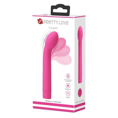 Pretty Love Logan Pink - Višenamenski G-spot Vibrator - Sexy Shop