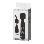 Pretty Love Magical Massager - Crna Vodootporna Masažna Igračka sa 12 Funkcija Vibracije