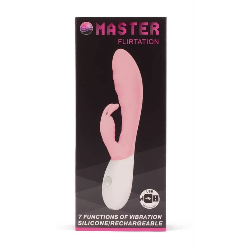 Pretty Love Master Flirtation Roze Vibrator za G-tačku i Klitoris