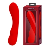 Pretty Love Matt Red vibrator sa stimulansom klitorisa - crveni 19cm