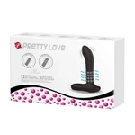 Pretty Love Merlin Black Vibrator sa 12 funkcija vibracije i 3 funkcije rotacije