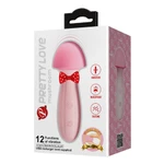 Pretty Love Mini Mushroom Vibrator sa 12 Funkcija, Vodootporan, Roze