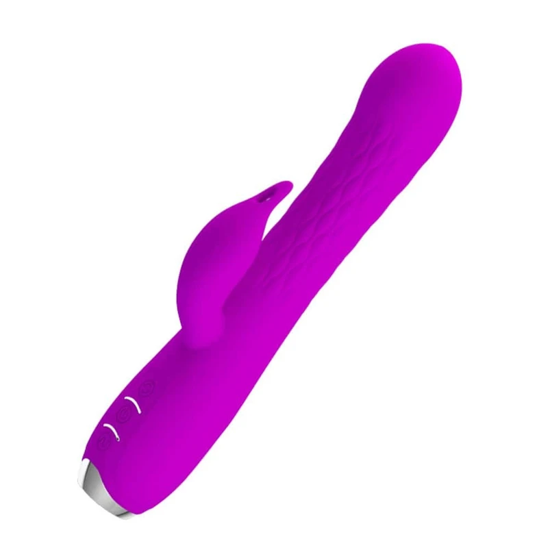 Pretty Love Molly Ljubičasti Rotirajući Vibrator sa Stimulansom Klitorisa